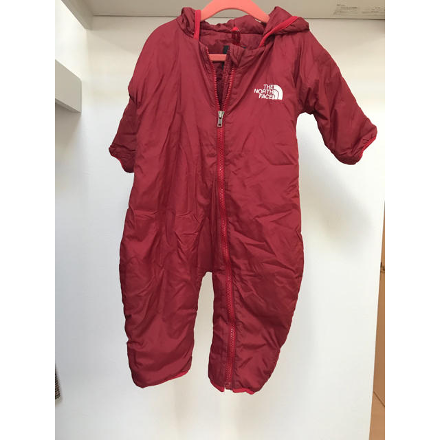 THE NORTH FACE(ザノースフェイス)のノースフェイス  ロンパース ジャンプスーツ べびー キッズ/ベビー/マタニティのベビー服(~85cm)(カバーオール)の商品写真