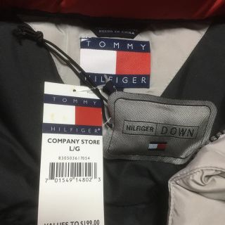 トミーヒルフィガー(TOMMY HILFIGER)のトミーヒルフィガー　ダウンジャケット　Lサイズ(US)(ダウンジャケット)