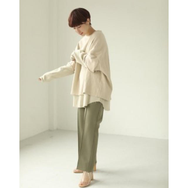 todayful Stretch Trousers トラウザー　ピスタチオ36