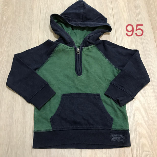 GAP(ギャップ)のGAP パーカートレーナー 95 キッズ/ベビー/マタニティのキッズ服男の子用(90cm~)(ジャケット/上着)の商品写真