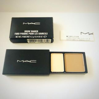 マック(MAC)の【新品未使用品】m.a.c アイブロウ ブロウシェーダー(パウダーアイブロウ)