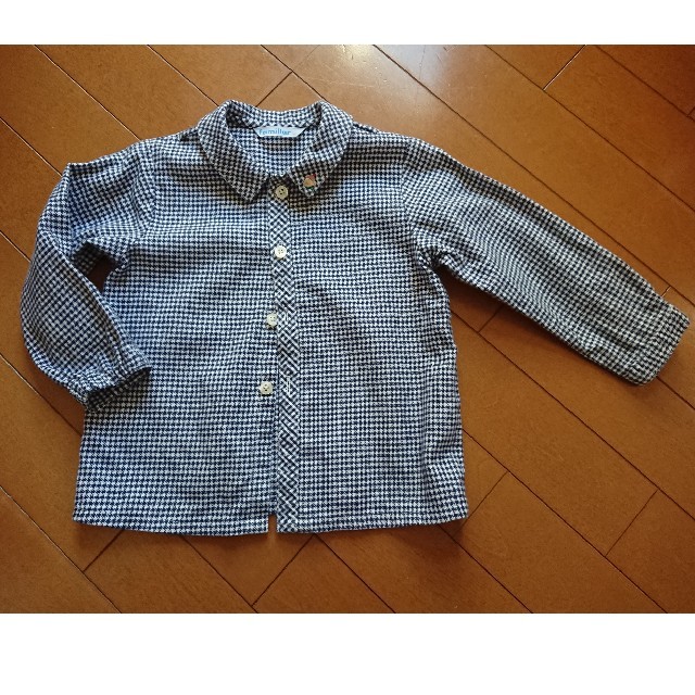 familiar(ファミリア)のfamiliar ネルシャツ90 キッズ/ベビー/マタニティのキッズ服男の子用(90cm~)(ブラウス)の商品写真