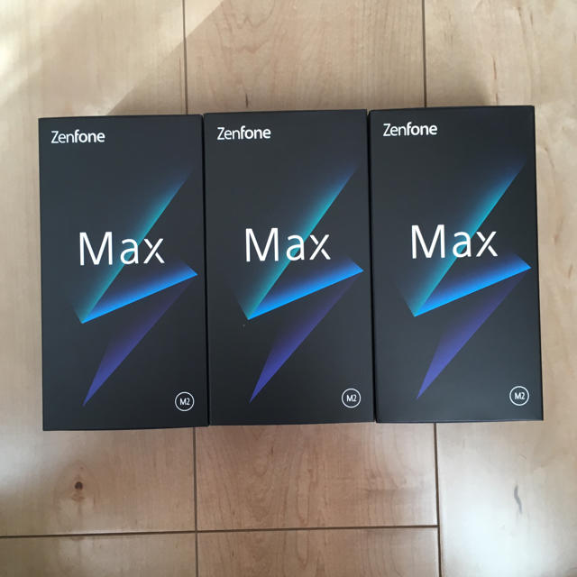 最安挑戦! - ASUS Zenfone 3台セット 新品未使用・未開封 M2 Max 最安挑戦! - ASUS Zenfone 3台セット 新品未使用・未開封 M2 Max