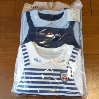 マザウェイズ(motherways)の新品 マザウェイズ 男の子 ロンパース 76(ロンパース)