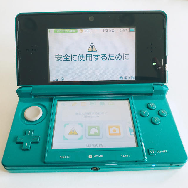 ニンテンドー3DS(ニンテンドー3DS)の3DS とび森 SDカード付属 あや様専用 エンタメ/ホビーのゲームソフト/ゲーム機本体(携帯用ゲーム機本体)の商品写真