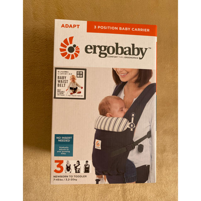 Ergobaby(エルゴベビー)のエルゴベビー　抱っこ紐　アダプト キッズ/ベビー/マタニティの外出/移動用品(抱っこひも/おんぶひも)の商品写真