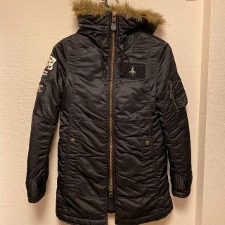 ヒステリックグラマー(HYSTERIC GLAMOUR)の※値下げ※人気超美品♪ヒステリックグラマーN-3Bプリマロフト ダウン(ダウンコート)