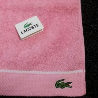 ラコステ(LACOSTE)のゆかつ様専用　新品タグ付　タオルハンカチ(ハンカチ)