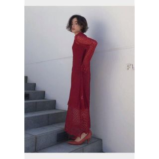 アメリヴィンテージ(Ameri VINTAGE)のAMERI 今期新作✨【KNIT DRESS】(ロングワンピース/マキシワンピース)