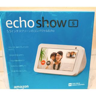 エコー(ECHO)のEcho Show 5 スクリーン付きスマートスピーカー(スピーカー)