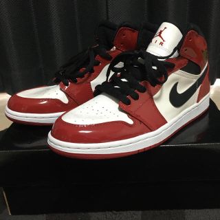 ナイキ(NIKE)のNIKE AIR JORDAN1 RETRO PATENT 2003(スニーカー)