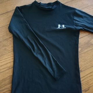 アンダーアーマー(UNDER ARMOUR)の野球アンダーシャツ(長袖)ブラック１４０(野球)