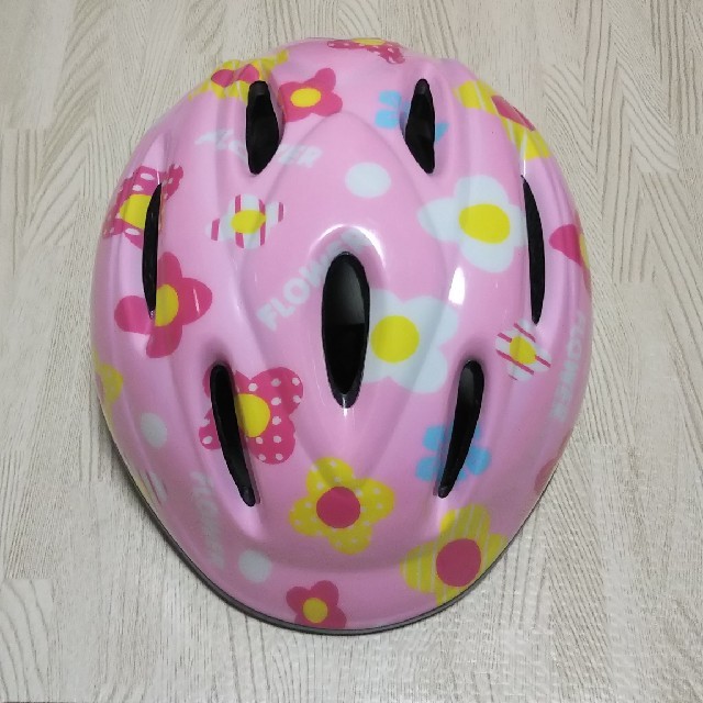 自転車用ヘルメット　幼児用　ピンク