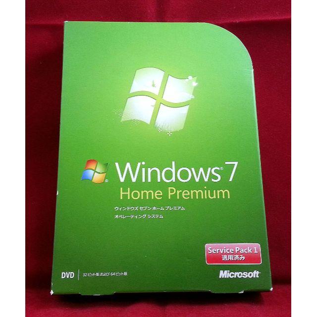正規●Windows 7 Home Premium SP1●製品版