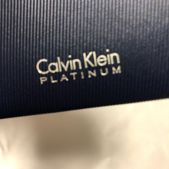 Calvin Klein(カルバンクライン)の【未使用品】カルバンクライン  プラチナム　カードケース　名刺入れ メンズのファッション小物(名刺入れ/定期入れ)の商品写真