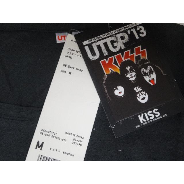 UNIQLO(ユニクロ)のUT ユニクロ Tシャツ【KISS バンドロゴ】Mサイズ エンタメ/ホビーのタレントグッズ(ミュージシャン)の商品写真