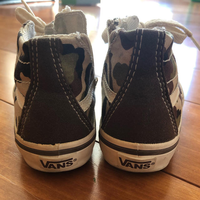 VANS(ヴァンズ)の♡ヴァンズ　ブラウン迷彩スニーカー15センチ♡ キッズ/ベビー/マタニティのキッズ靴/シューズ(15cm~)(スニーカー)の商品写真