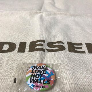 ディーゼル(DIESEL)の【ディーゼル】 巾着＆バッジ(その他)