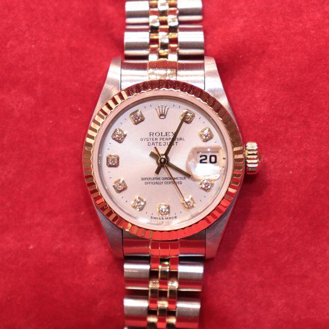 ROLEX - ロレックス　デイトジャスト　79173G/A番　10Pダイヤ　イエローゴールド の通販 by エル's shop