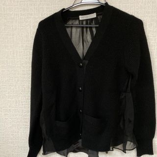 サカイ(sacai)の専用　sacai ニット　シルク　カーディガン(カーディガン)