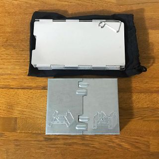 新品♪送料無料♪匿名配送♪ポケットストーブ・ウインドスクリーンセット(調理器具)