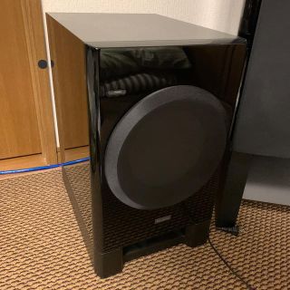 【美品】ONKYO アンプ内蔵サブウーファー SL-D501(B)