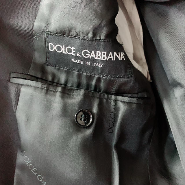 DOLCE&GABBANA(ドルチェアンドガッバーナ)のドルガバ 黒ジャケット メンズのジャケット/アウター(テーラードジャケット)の商品写真