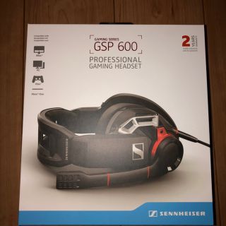 ゼンハイザー(SENNHEISER)のGSP600 ゲーミングヘッドセット ほぼ新品同様(ヘッドフォン/イヤフォン)