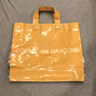 コムデギャルソン(COMME des GARCONS)のコム・デ・ギャルソン　PVCトートバッグ　紙袋　ショップバッグ　ショッパー(トートバッグ)