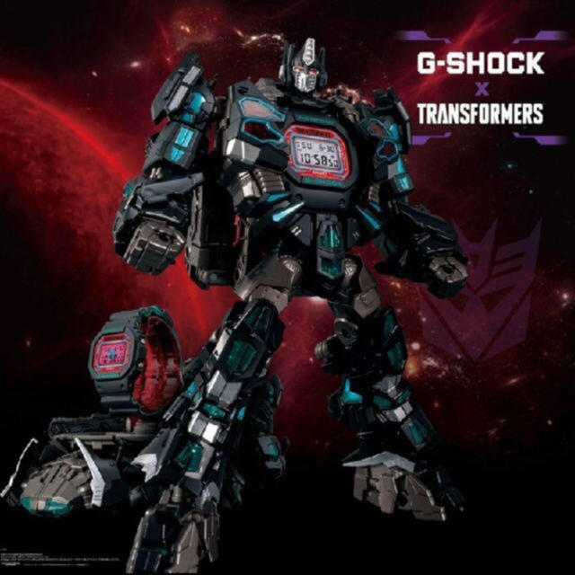 G-SHOCK × TRANSFORMERS