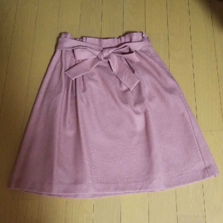 【お値下げ】ルビーリベット　ウール　スカート(ひざ丈スカート)