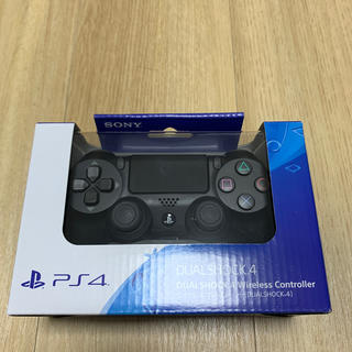 プレイステーション4(PlayStation4)のPS4コントローラー、黒、純正、未使用(その他)