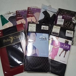 フクスケ(fukuske)の未使用品☆8点 まとめ売り タイツ FUKUSUKE POLO 他(タイツ/ストッキング)