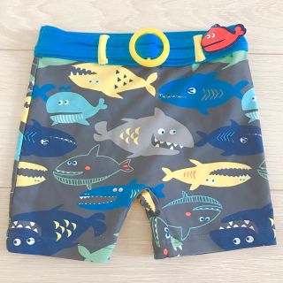 マザウェイズ(motherways)のマザウェイズ 水着 ハーフパンツ サメ クジラ 男の子 100〜110(水着)