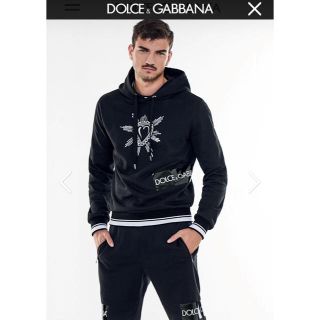ドルチェ&ガッバーナ(DOLCE&GABBANA) パーカー(メンズ)(レッド/赤色系