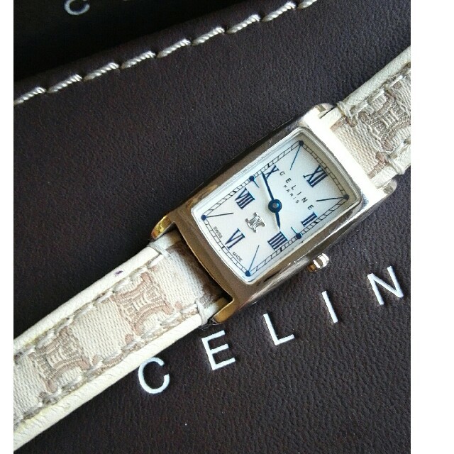 CELINE - セリーヌ腕時計 レディースクォーツの通販 by ペペロン CELINE - セリーヌ腕時計 レディースクォーツの通販 by ペペロン