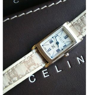CELINE - セリーヌ腕時計 レディースクォーツの通販 by ペペロン CELINE - セリーヌ腕時計 レディースクォーツの通販 by ペペロン