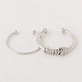 ビューティアンドユースユナイテッドアローズ(BEAUTY&YOUTH UNITED ARROWS)のソワリー soierie コイルバングル　Coil bangle (2P)(ブレスレット/バングル)