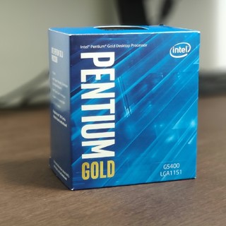 PENTIUM GOLD G5400(PCパーツ)