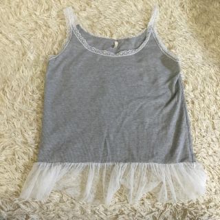 アングリッド(Ungrid)のフリルキャミ♡(Tシャツ(半袖/袖なし))