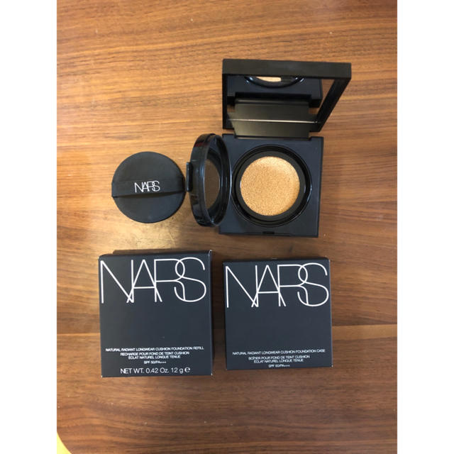 NARS クッションファンデ　レフィル＋ケース付き　5878 | フリマアプリ ラクマ