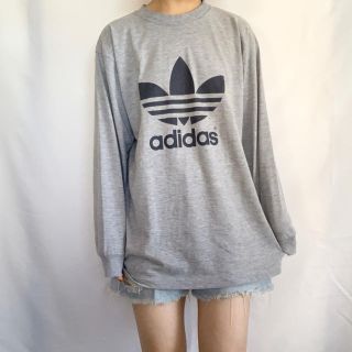 アディダス(adidas)のadidas 90s 両面ロゴ長袖TEE(Tシャツ/カットソー(七分/長袖))