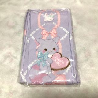 アンジェリックプリティー(Angelic Pretty)のAngelic Pretty×Wish me mell タイツ ラベンダー 新品(タイツ/ストッキング)