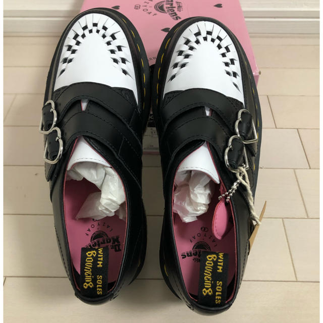 Dr.Martens(ドクターマーチン)の【新品未使用】24.0 ドクターマーチン lazy oaf creeper レディースの靴/シューズ(ローファー/革靴)の商品写真