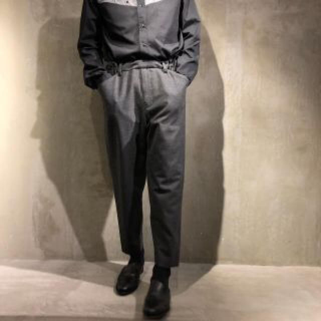 最終値下げ！SUNSEA N.M BRUSHED PANTS 18aw