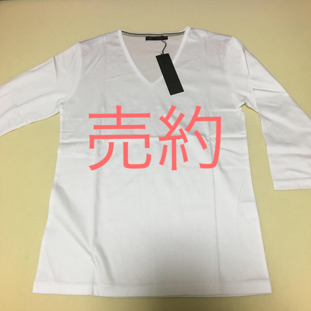 MEN'S MELROSE(メンズメルローズ)のMEN'S MELROSE ＶネックロンT メンズのトップス(Tシャツ/カットソー(七分/長袖))の商品写真