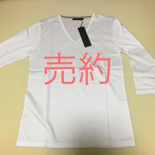 メンズメルローズ(MEN'S MELROSE)のMEN'S MELROSE ＶネックロンT(Tシャツ/カットソー(七分/長袖))