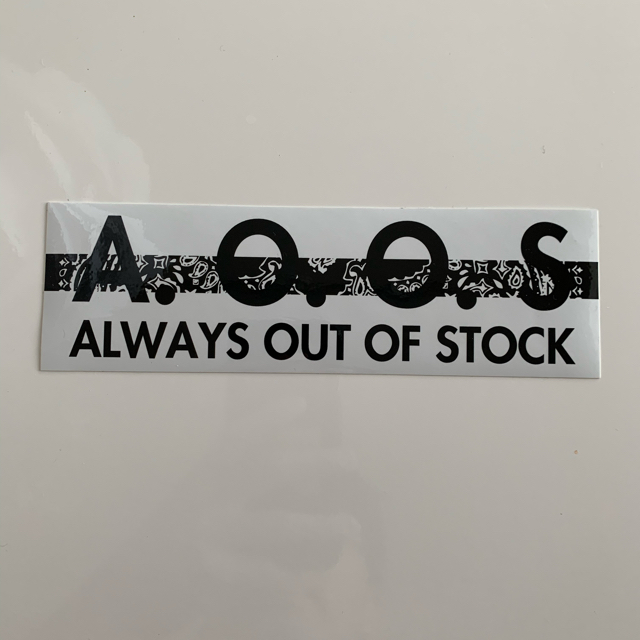 Supreme(シュプリーム)のSSS様専用　always out of stock aoos パーカーL  メンズのトップス(パーカー)の商品写真