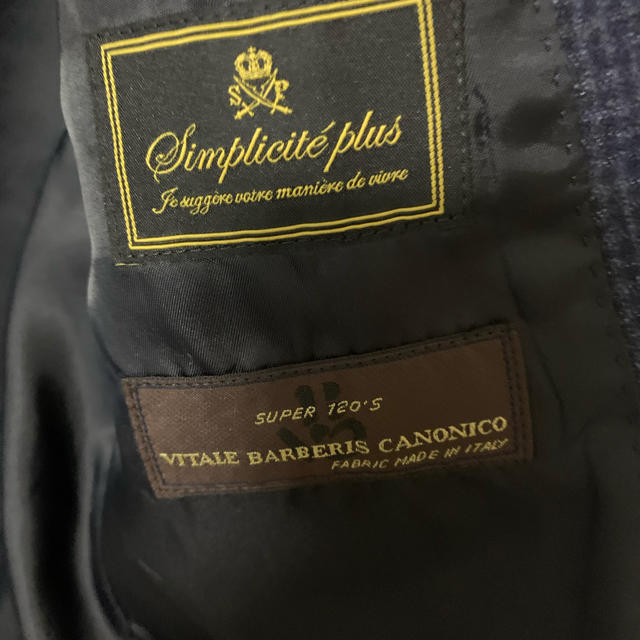 LORO PIANA(ロロピアーナ)のカノニコ×エディフィス　ネイビージャケット　美品 メンズのジャケット/アウター(テーラードジャケット)の商品写真