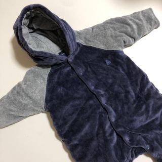 ベビーギャップ(babyGAP)のベビーギャップ   80cm ジャンプスーツ　カバーオール　足つきロンパース(カバーオール)